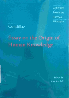 ESSAY ON THE ORIGIN OF HUMAN KNOWLEDGE