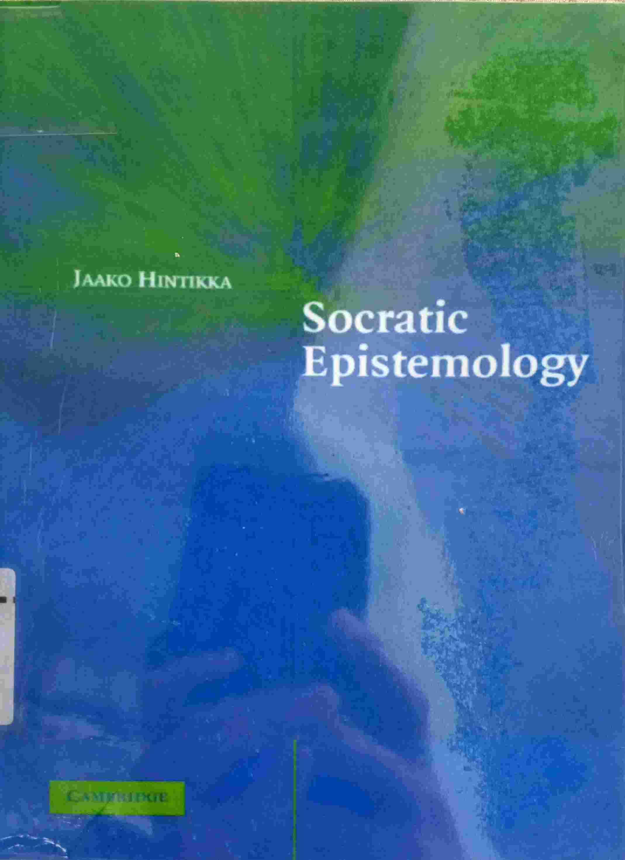 SOCRATIC EPISTEMOLOGY