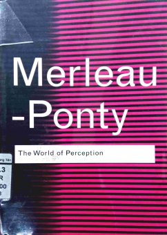 MAURICE MERLEAU-PONTY