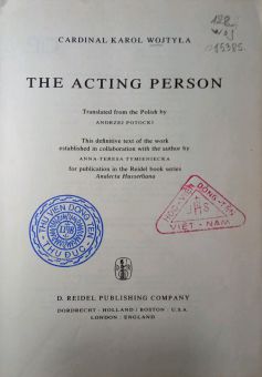 THE ACTING PERSON
