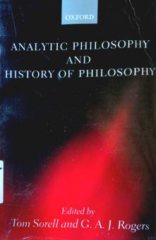 ANALYTIC PHILOSOPHY AND HISTORY OF PHILOSOPHY