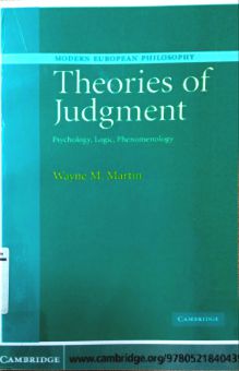 THEORIES OF JUDGMENT