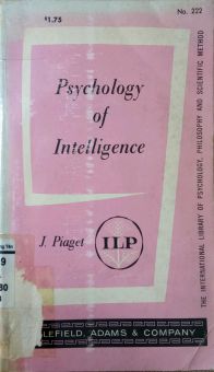 THE PSYCHOLOGY OF INTELLIGENCE
