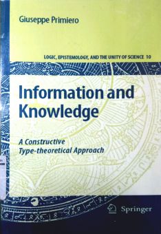 INFORMATION AND KNOWLEDGE