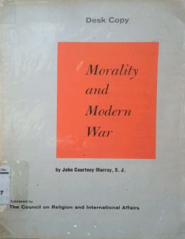 MORALITY AND MODERN WAR