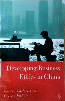DEVELOPING BUSINESS ETHICS CHINA