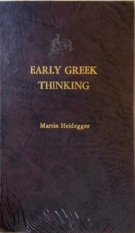 EARLY GREEK THINKING