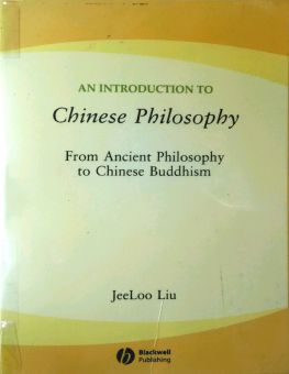 AN INTRODUCTION TO CHINESE PHILOSOPHY