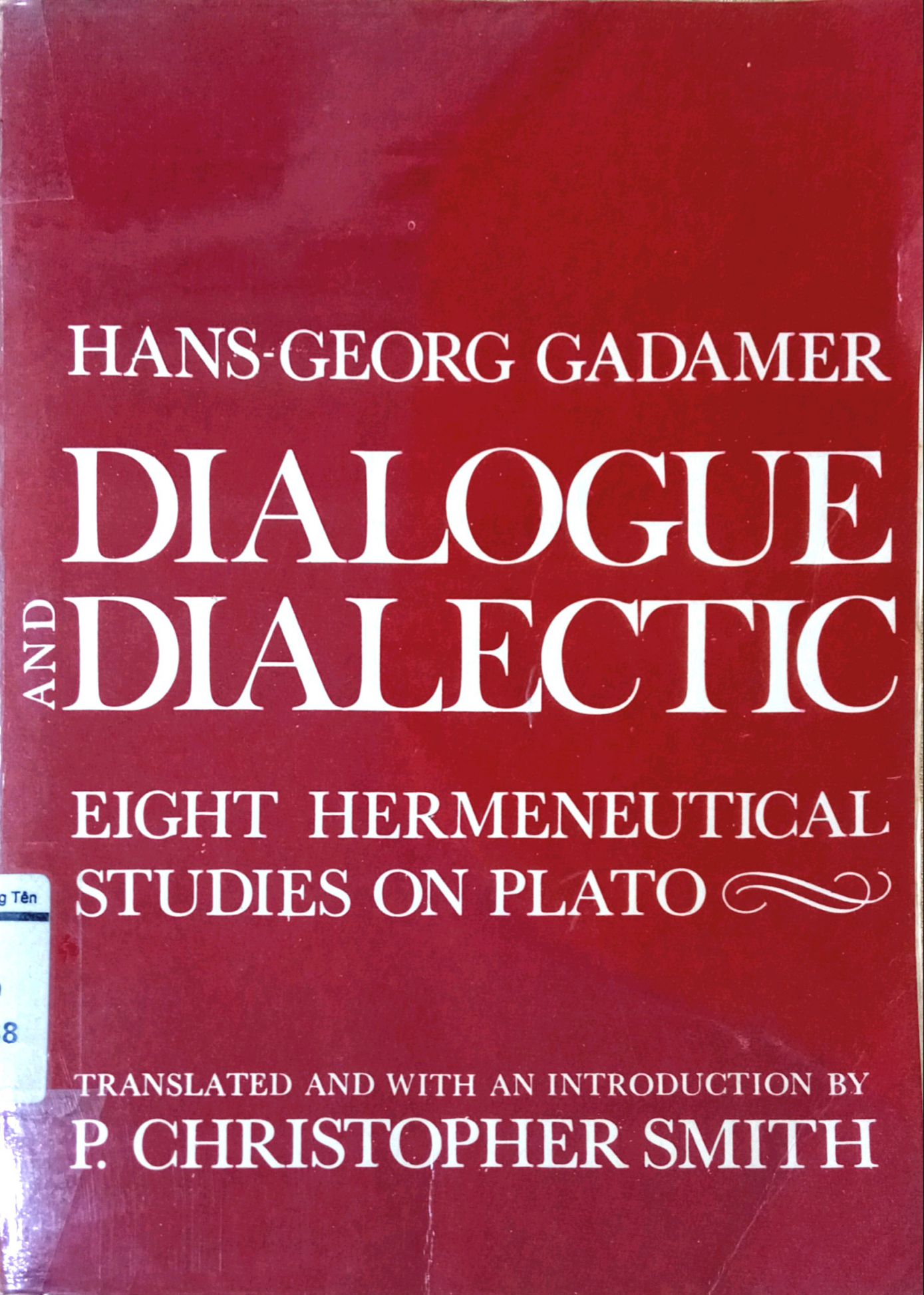 DIALOGUE AND DIALECTIC