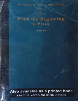 FROM THE BEGINNING TO PLATO