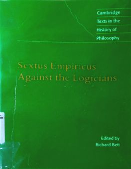 SEXTUS EMPIRICUS AGAINST THE LOGICIANS