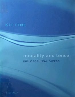MODALITY AND TENSE