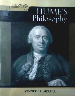 HISTORICAL DICTIONARY OF HUME's PHILOSOPHY