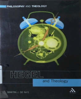 HEGEL AND THEOLOGY