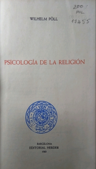 PSICOLOGÍA DE LA RELIGIÓN