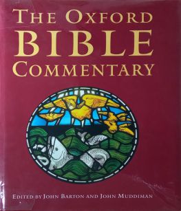 THE OXFORD BIBLE COMMENTARY
