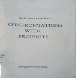CONFRONTATIONS WITH PROPHETS