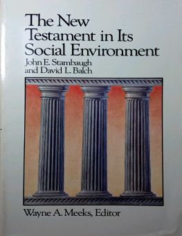 THE NEW TESTAMENT IN ITS SOCIA; ENVIRONMENT 