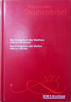 WUPPERTALER STUDIENBIBEL: DAS EVANGELIUM DES MATTHÄUS; DAS EVANGELIUM DES MARKUS