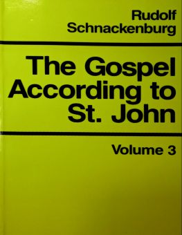 THE GOSPEL ACCORDING TO ST JOHN 