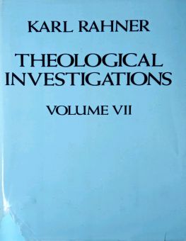 THEOLOGICAL INVESTIGATIONS