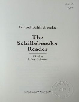 THE SCHILLEBEECKX READER 