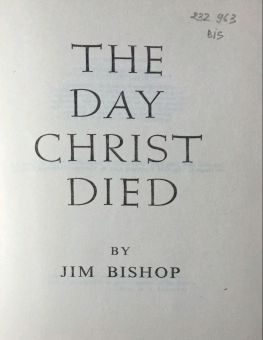 THE DAY CHRIST DIED