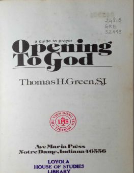 OPENING TO GOD