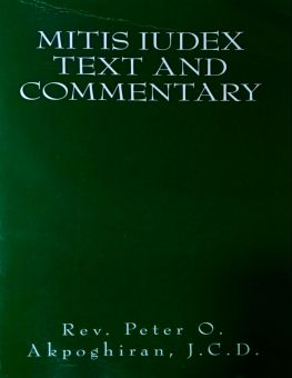 MITIS IUDEX: TEXT AND COMMENTARY 
