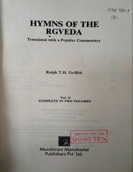 HYMNS OF THE RGVEDA